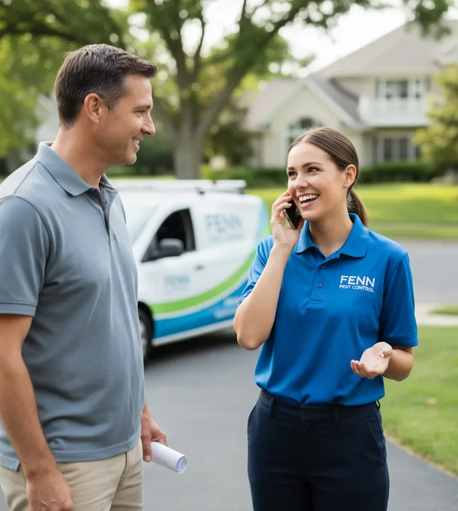 Fenn Pest Control customer support in Burnett